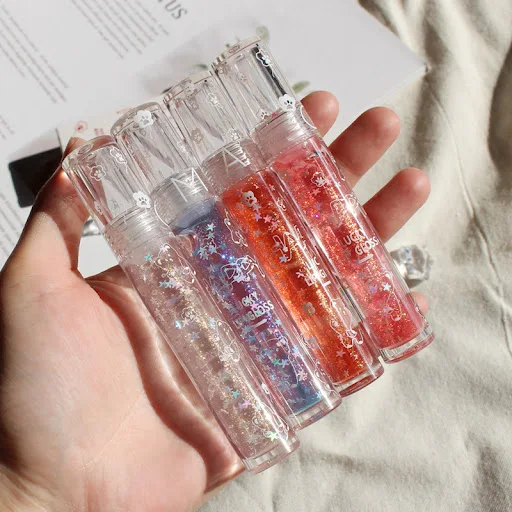 Title 3, Star Diamond Crystal Lip Gloss, transparante je...
