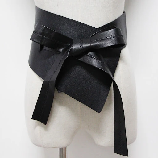 Title 2, Womens Fashion Irregular Bow Bandage Waist Seal