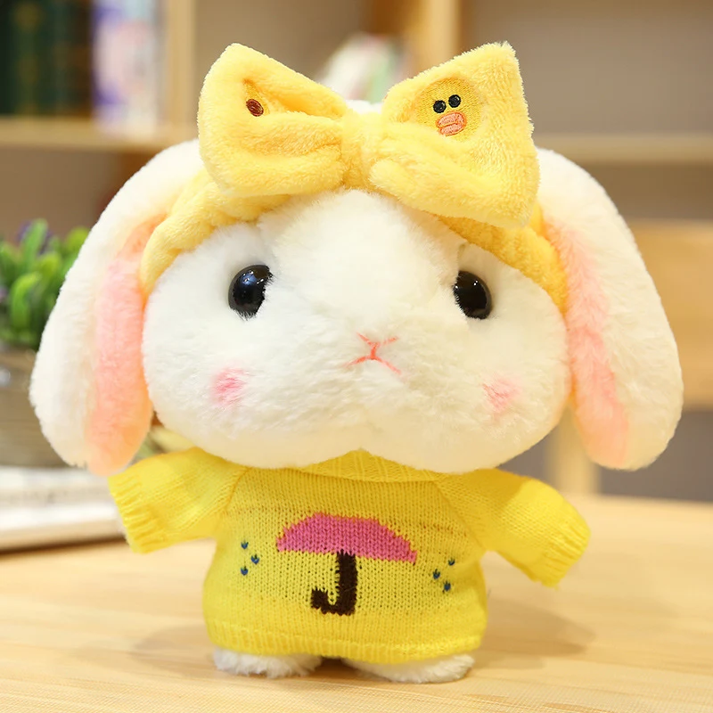 Lop Eared Bunny Plush Toy Cute Rabbit Doll White Rabbit Doll Soft and cuddly perfect for children and adults alike A gre — photo 8