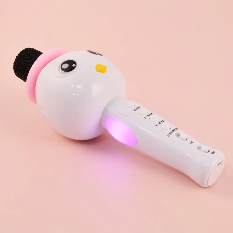 Microfone Educacional Infantil Bluetooth Desenho Inteligente para Crianças Aprenderem e Cantarem com Diversão e Som de Qualidade — foto 3