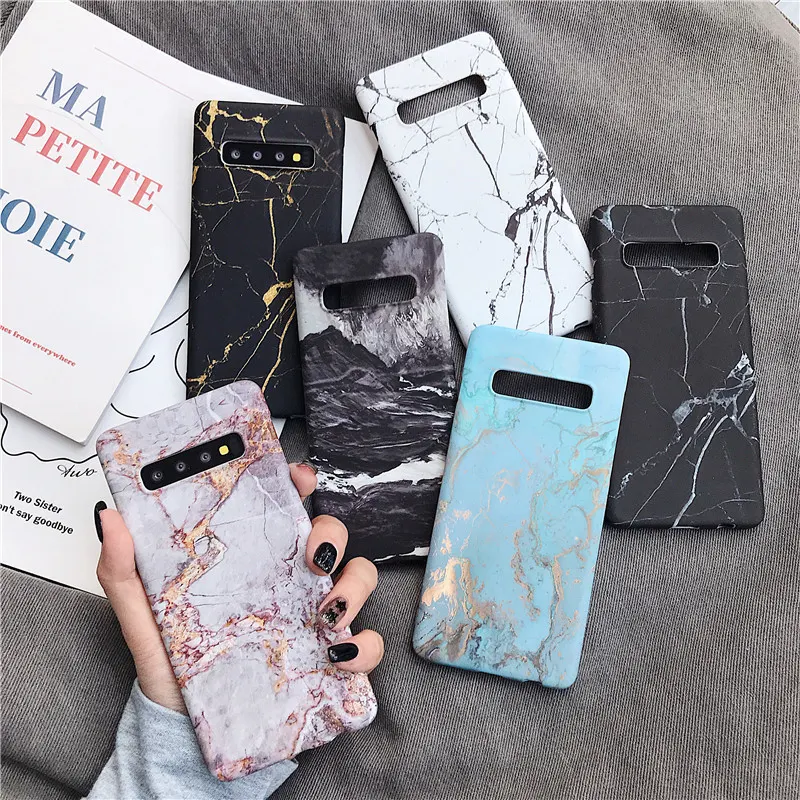 Title 1, Marble phone case Stylish drop and scratch prot...