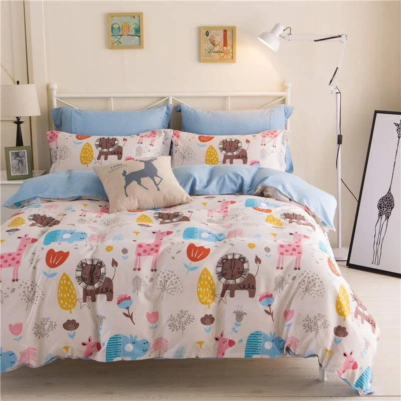Jogo de cama para estudantes, com capa de edredom e lençóis macios e confortáveis. Perfeito para dormitórios universitários. Durma bem! — foto 1