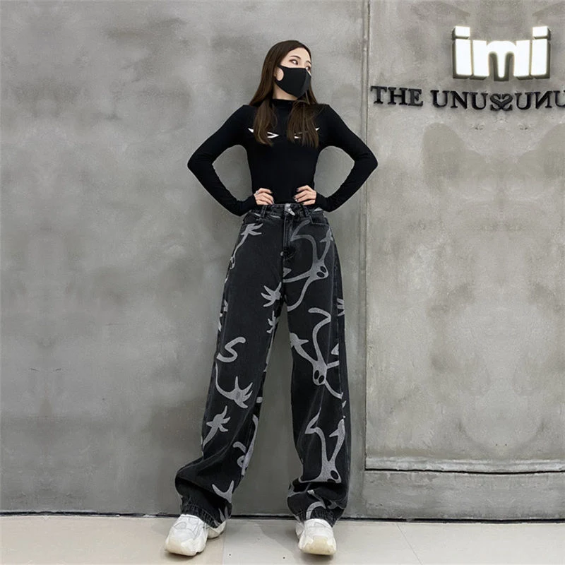 Personality Street Women's High Waist Slim Jeans offer a flattering fit and stylish look. These comfortable jeans are pe — photo 4