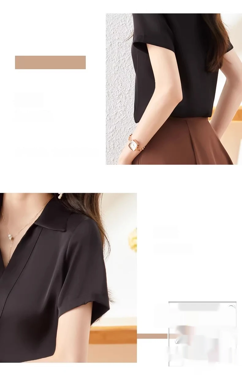 Title 5, Womens Group Work Clothes Business Wear Short-...