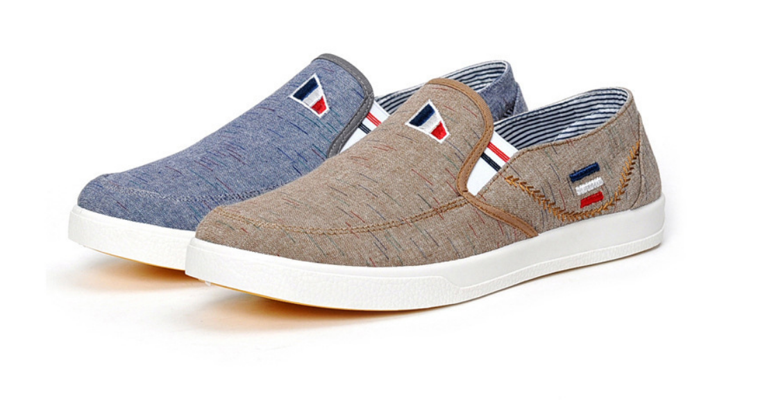 Title 1, Breathable lazy mens casual shoes. Lightweight...