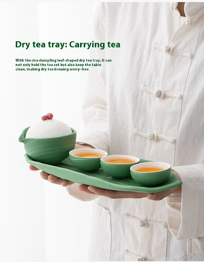 Title 4, Dragon Boat Festival Style Teaware Gifts Set. E...