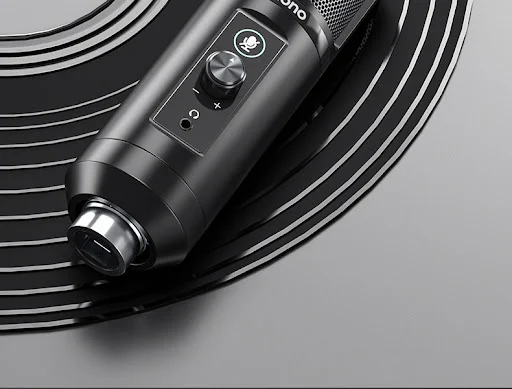 Title 1, USB Capacitor Microphone for Computer Desktop N...