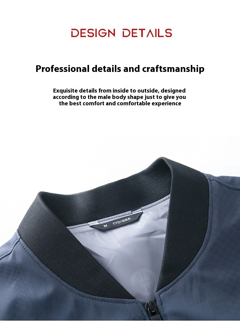 Title 2, Jaqueta de roupa masculina casual xadrez modern...