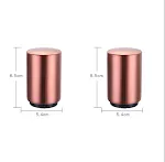 2pcs Rose Gold