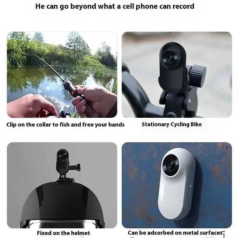 HD Sports Camera Outdoor Riding Capture your rides in stunning 4K video quality. Waterproof, durable and easy to use. Pe — photo 4
