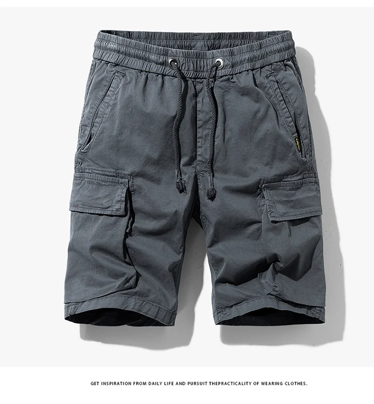 Title 3, Heren Cargo Shorts Losse Pasvorm Koreaans Stijl...