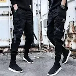 0120 overalls black