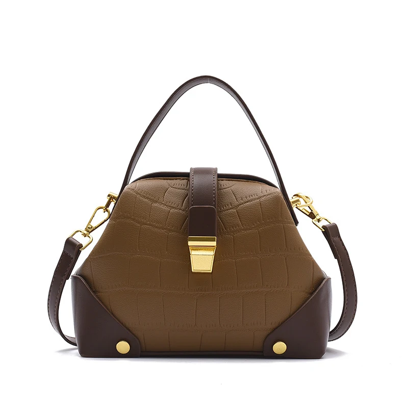 Title 1, Fashionable Simple Leather Messenger Bag for Wo...