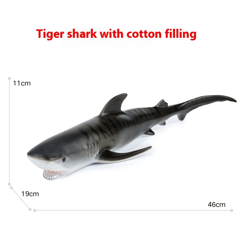 Grandes modelos de animais marinhos de borracha macia. Brinquedos educativos para crianças. Perfeitos para brincar na água, duráveis e seguros. — foto 10