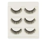 Apple Compatible False Eyelashes, 3 Pair Mink Hair Lashes Slim Curly Raised Fake Eyelasehe Extension Cilios Postico — photo 10