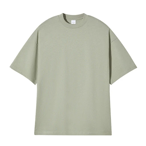 Title 9, Double yarn 32 count loose cotton round neck sh...