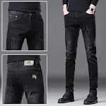 Calças casuais coreanas masculinas com elasticidade Conforto e estilo em um só produto Caimento perfeito e liberdade de movimento Ideal para o dia a dia e diversas ocasiões — foto 1