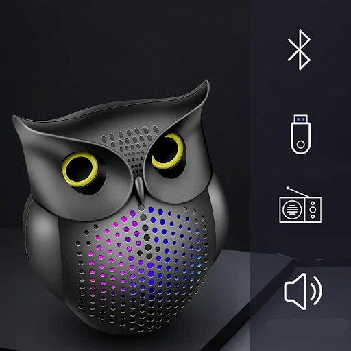 Title 3, Wireless Bluetooth Speaker Cartoon Creative Owl...