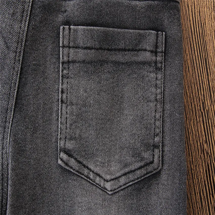 Title 16, Jongens tweedelige set met denim shorts en t-sh...