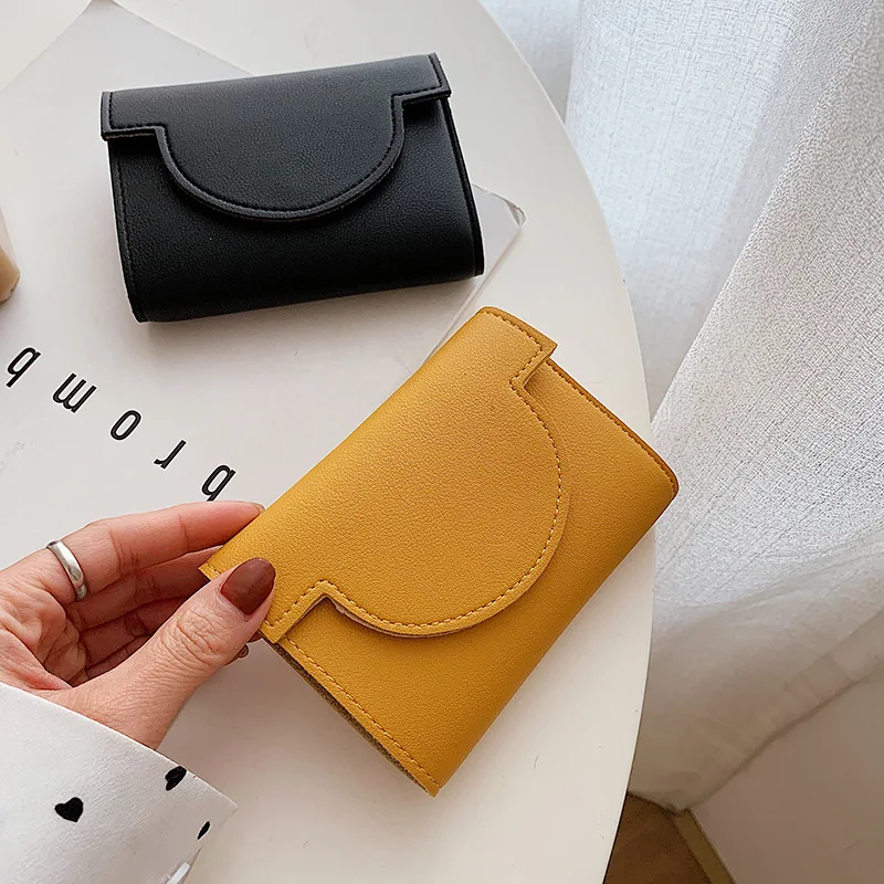 Title 4, Fashionable And Simple Short Wallet For Women