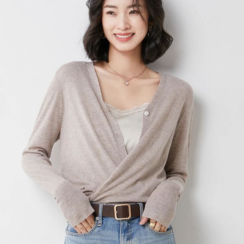 Title 6, Summer Short Outer Loose Solid Color All-match ...