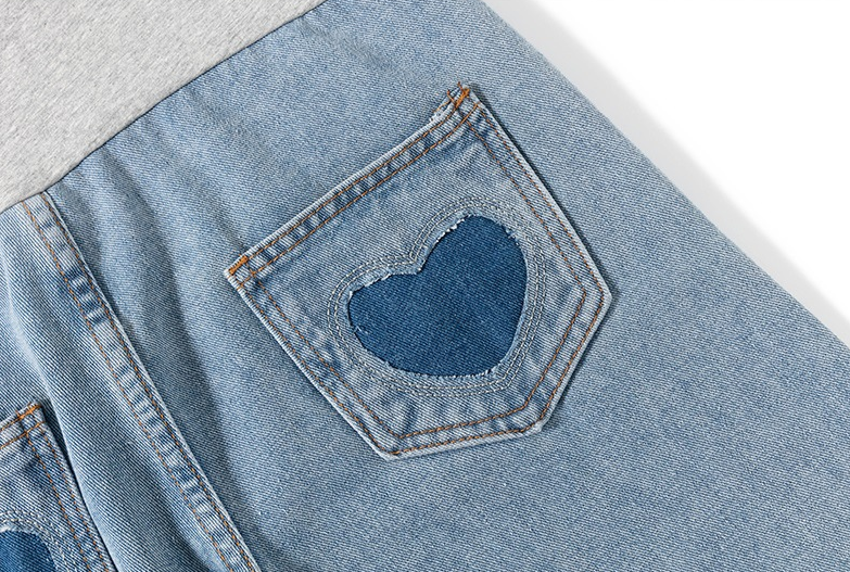 Title 8, Ladies Maternity Jeans Spring Autumn Loose Casu...
