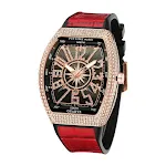 1red belt rose gold shell
