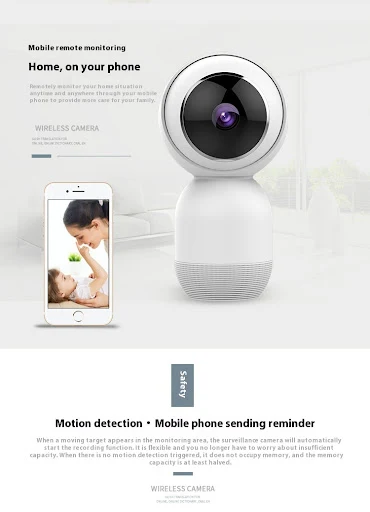 Title 1, WiFi Network Home Monitor Mobile Phone Remote C...