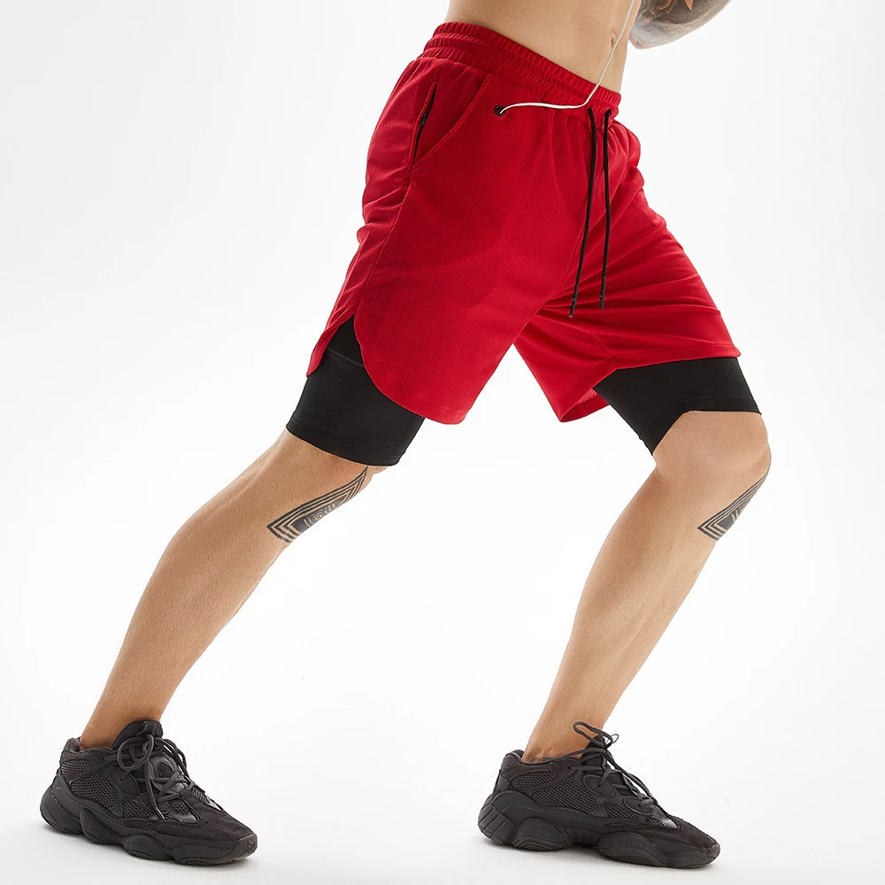 Title 1, Sports Shorts Cotton Breathable Fitness Five-po...