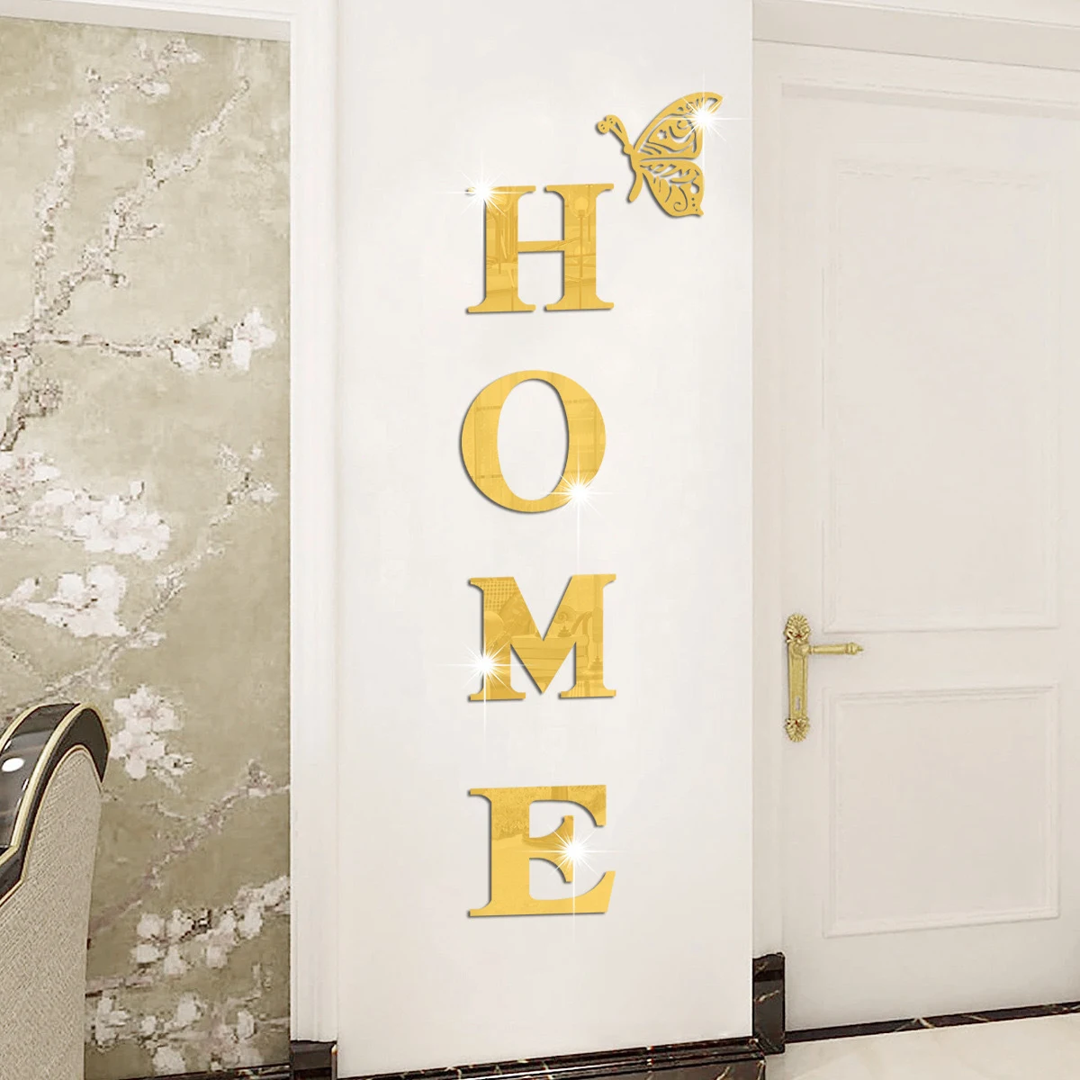 Acrylic Wall Stickers HOME Family Slogan Three-dimensional, perfect for adding a personalized and stylish touch to your — photo 14