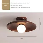Walnut Color 28cm