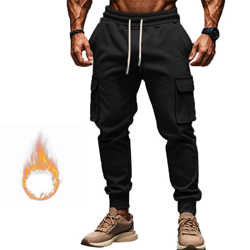 Pantalones de ejercicio informales de talla grande para hombre Confortables, transpirables y perfectos para entrenamiento y uso diario Activo y cómodo — foto 8