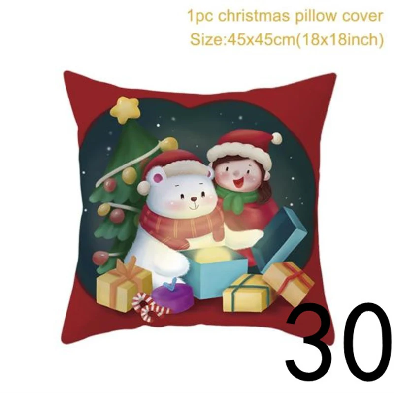 Title 28, Fronha com estampa de Papai Noel, decoração par...