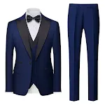 Terno Masculino Novo Três Peças Estilo Coreano Slim Fit, Perfeito para Ocasiões Formais e Ambiente Profissional. — foto 31