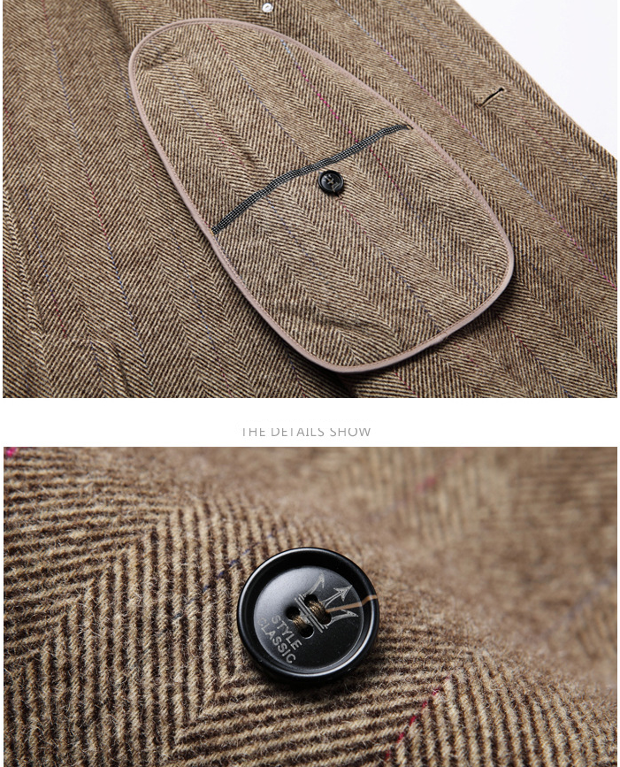 Title 6, Cappotto uomo in lana fatto a mano, double face...