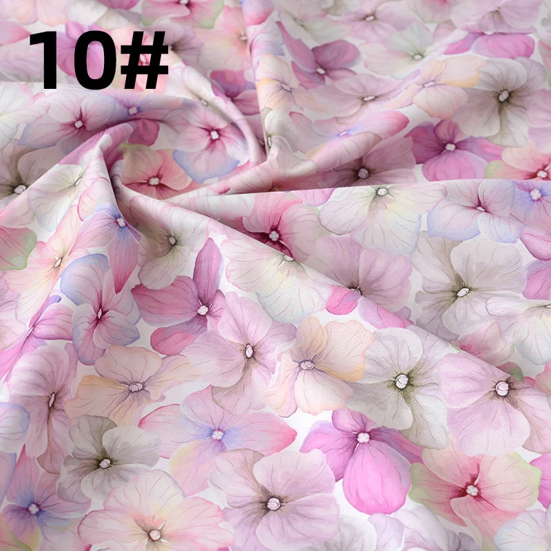 Soft thin skirt featuring a plant flower pastoral cotton fabric, offering a lightweight and comfortable wear, perfect fo — photo 5