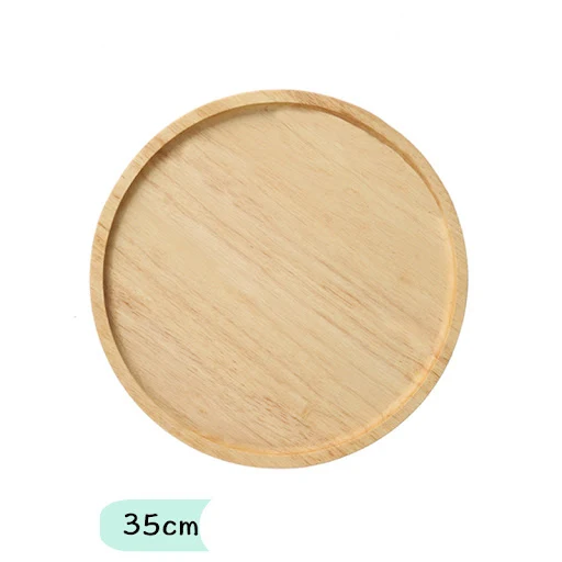 Title 19, Bamboo Wooden Tray Hotel Water Dessert Plate Di...