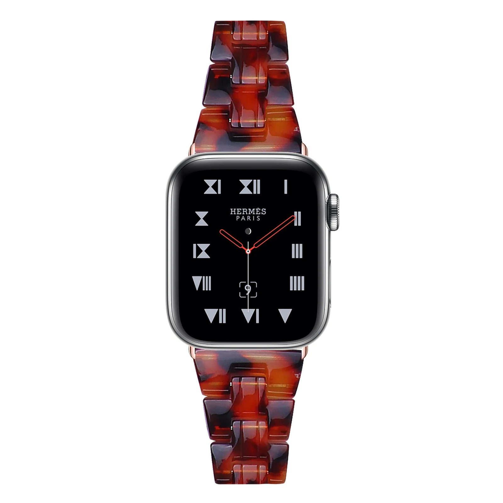 Title 27, Smart Slim Resin Three Bead Stainless Steel Wat...
