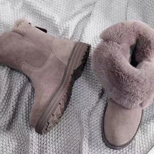 Title 4, Womens plus velvet thick Korean snow cotton sh...