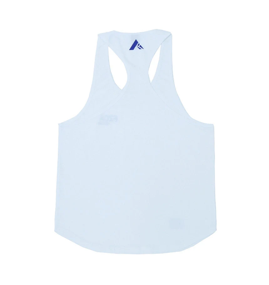 Regata masculina esportiva fitness para verão, elástica, respirável, com absorção de umidade, ideal para corrida e treino casual. — foto 12