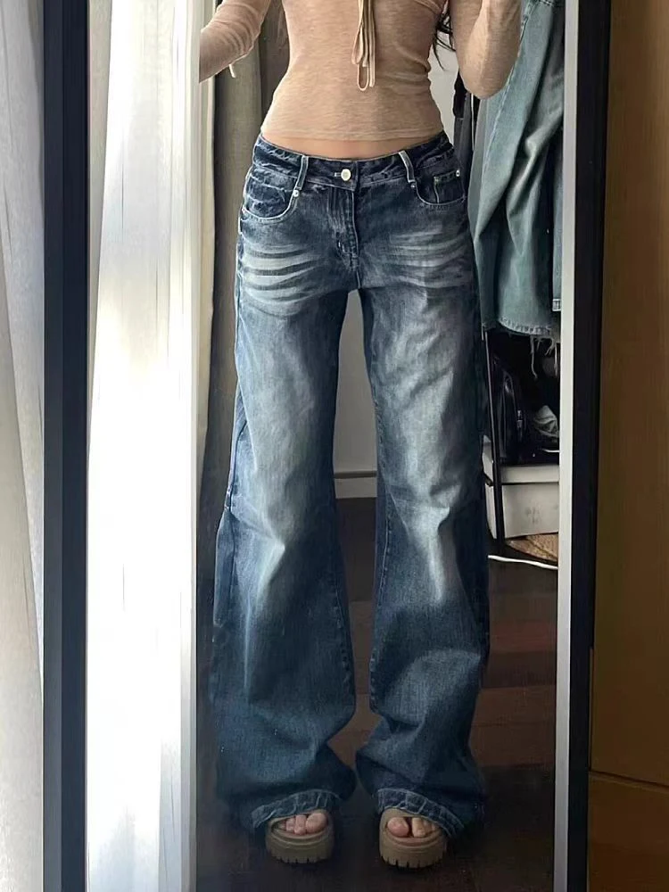 Title 3, Harajuku American Retro Street Hip Hop Jeans fo...