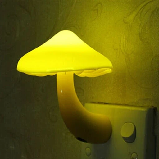 Title 5, Mushroom-shaped LED Lights with Automatic Senso...