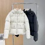 Autumn and Winter Simple Hooded Cotton-padded Solid Color Elastic Cuff Coat. Versatile "Bread" Coat, comfortable and war — photo 18