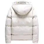 Stylish Men's Hooded Thick Down Cotton Jacket for exceptional warmth and modern fashion during cold weather seasons. — photo 4