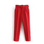 Pants China Red