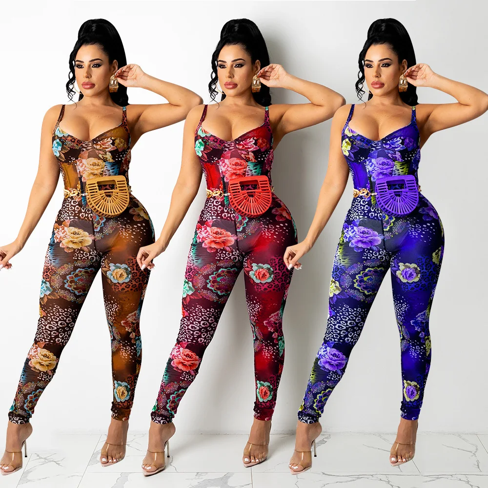 Title 3, Pantaloni da tuta stampati in rete da donna
