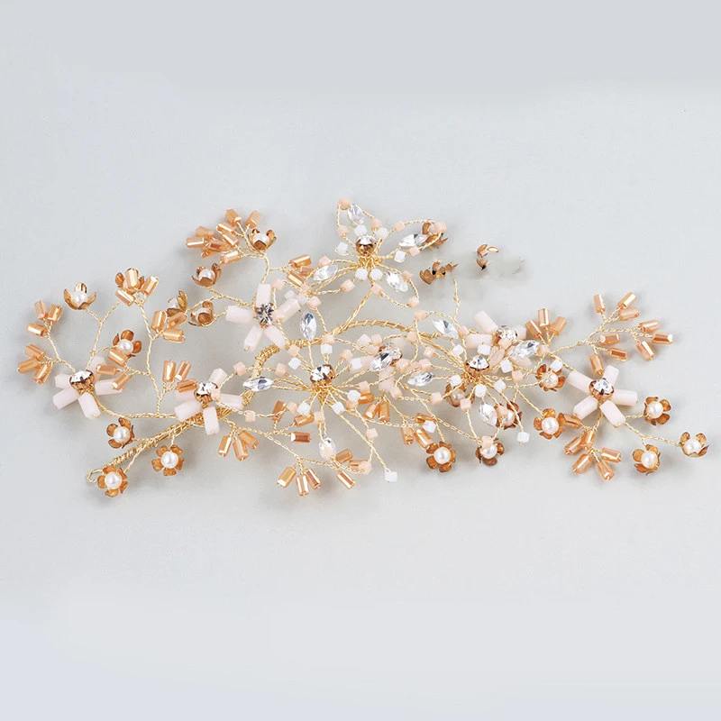 Tiara de pérolas para fotografia de casamento viagem estúdio acessórios de vestido capture momentos especiais com elegância. — foto 3