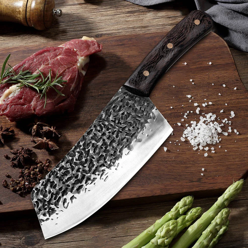 Stainless Manganese Steel Super Fast Kitchen Knife. Effortlessly slice, dice and chop with precision and speed. The ulti — photo 3