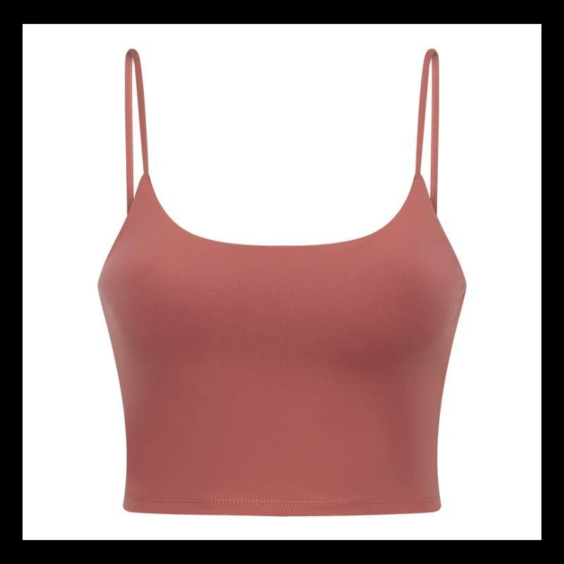 Canotta da Donna Traspirante e ad Asciugatura Rapida con Imbottitura al Seno Comfort e Freschezza Ottimali per lo Sport e l'Uso Quotidiano. — foto 1