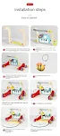 Ginásio Multifuncional Infantil com Piano Pedal, Tapete de Atividades para Bebês, Estimula Desenvolvimento e Coordenação Motora — foto 14